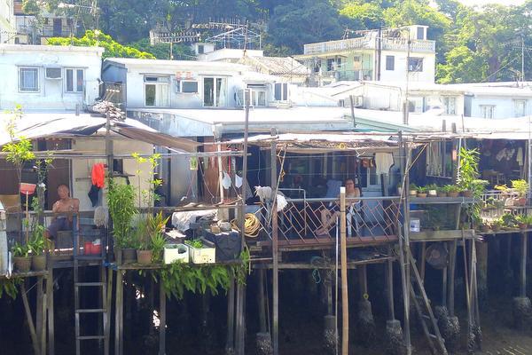 Stilt houses in Tai O Hong Kong