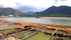 Bamboo mats for drying shrimp paste