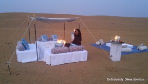 Champagne evening near Kuldhara