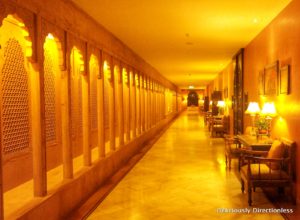 Corridor at Suryagarh Jaisalmer