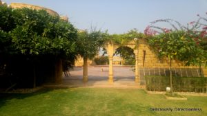 Gardens at Suryagarh Jaisalmer 2