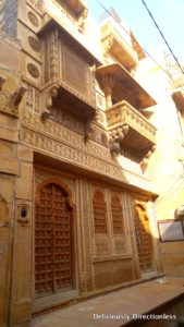 Havelis inside Jaisalmer fort