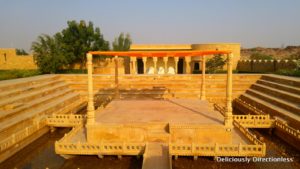 Stepwell detail at Suryagarh Jaisalmer