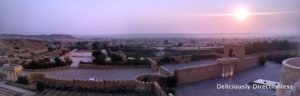 panorama of Suryagarh Jaisalmer