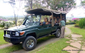 Safari vehicle at Ol Jogi Kenya