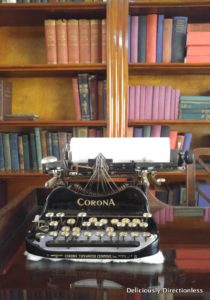 Typewriter at Karen Blixen Museum Nairobi Kenya