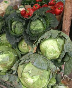 Vegetables at market in Nairobi Kenya