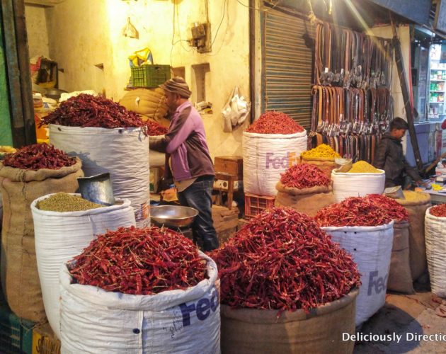 Chillies at Bikaner market