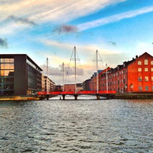 The circle bridge Copenhagen