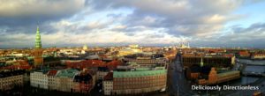 View from tower of Christiansborg Palace