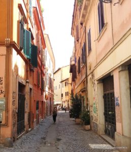 Streets of Trastevere Rome