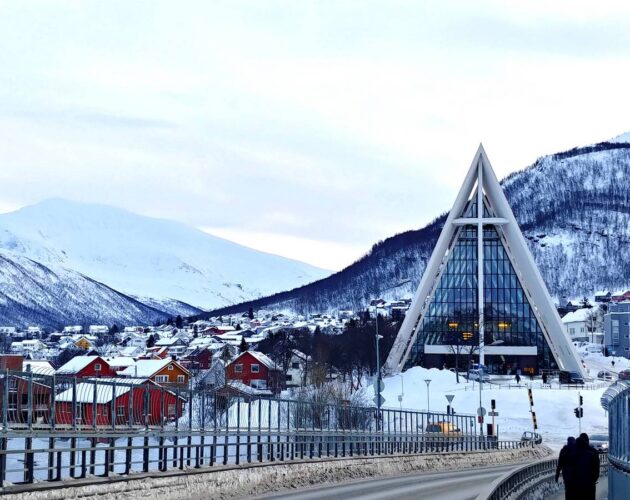 Tromsø Bridge and Arctic Cathedral