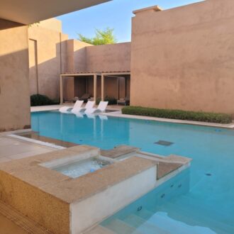 Pool at Zulal Wellness Resort