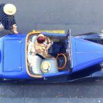 Vintage car in Napier New Zealand