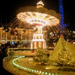 Rides at Tivoli Gardens Copenhagen